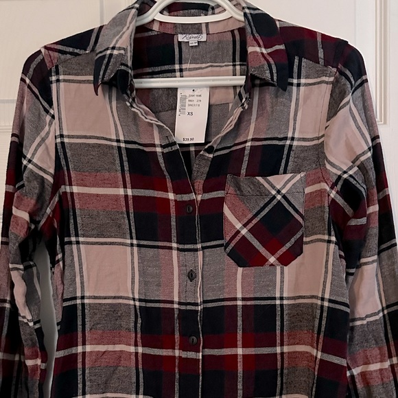 Kismet Button Down Plaid Shirt - Picture 6 of 6